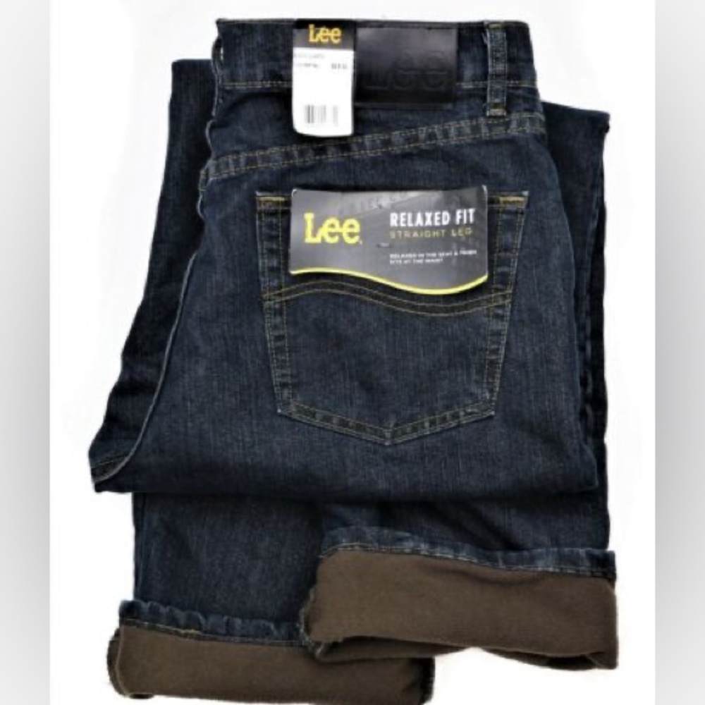 DXL Lee fleece jeans men 44x34
